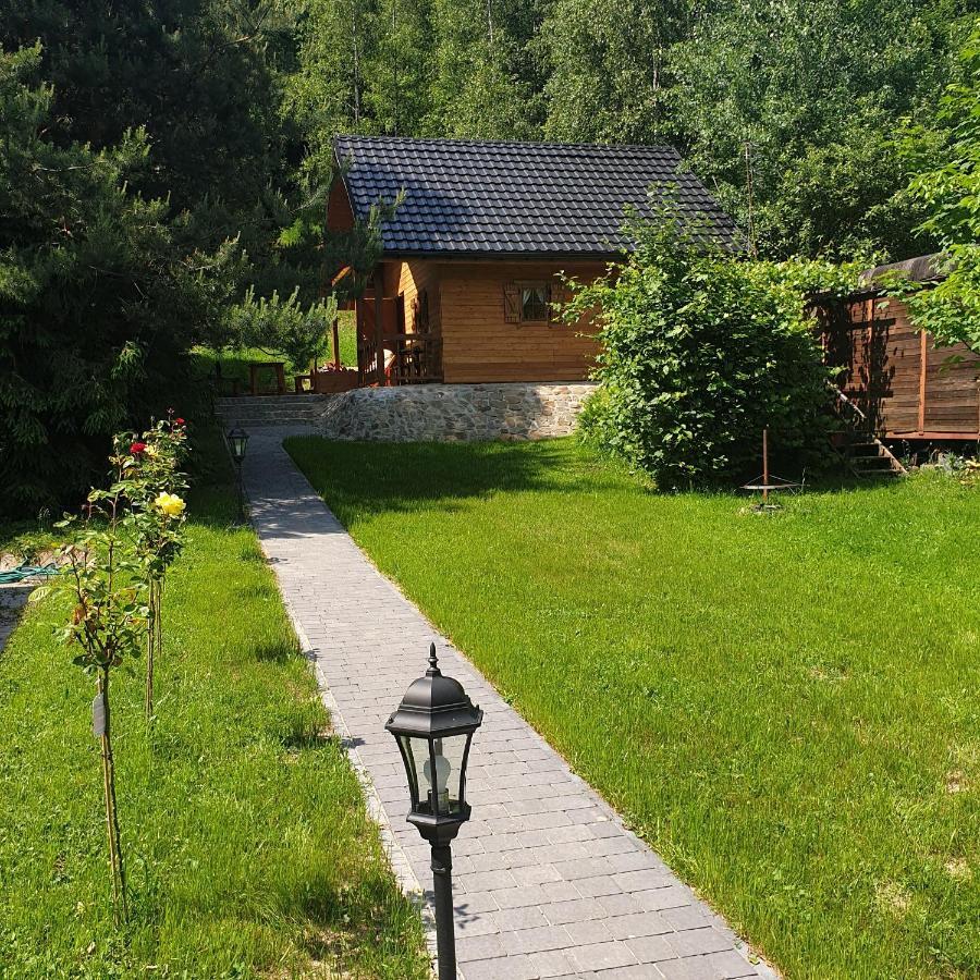 Domki Letniskowe Pod Lasem Koziniec Exteriér fotografie
