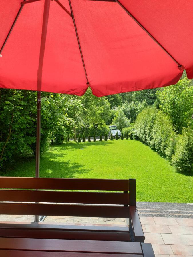 Domki Letniskowe Pod Lasem Koziniec Exteriér fotografie